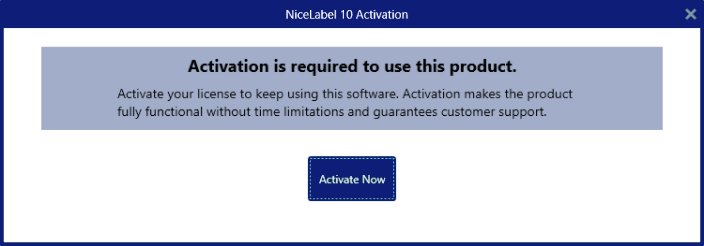 Setup with license key or hardware key
