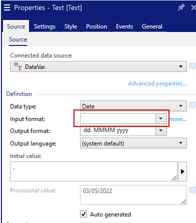Date Format In Forms Use system date format in forms