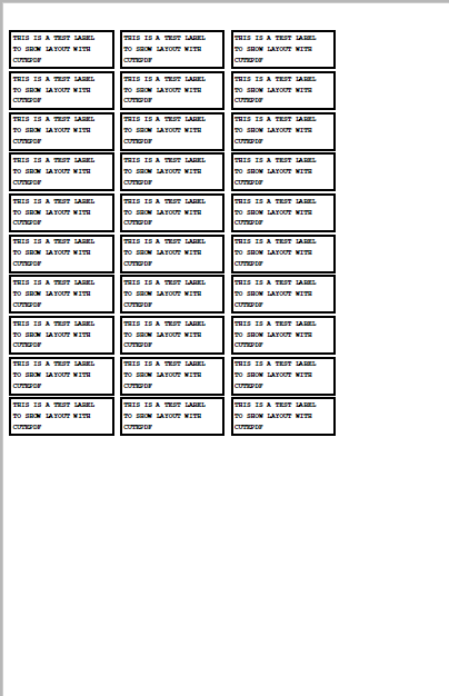 How To Get Labels To Fill Up 8.5 X 11 Cutepdf Page