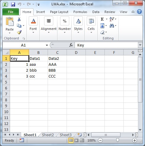 LWA Printing With No Data Record Found Work-Around